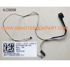 Lenovo IBM  LCD Cable สายแพรจอ  Ideapad 310-15   510-15  / 310-15IKB 310-15ABR / 510-15IKB 510-15ISK 510-15ABR (30 pin)  DC02001W120